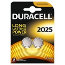Duracell Lithium Coin Cell Battery - CR2025 Card of 2
