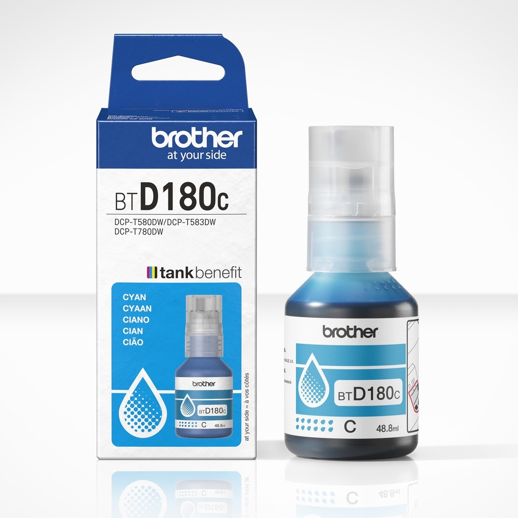 BROTHER BT-D180C Originele inkt - Cyaan