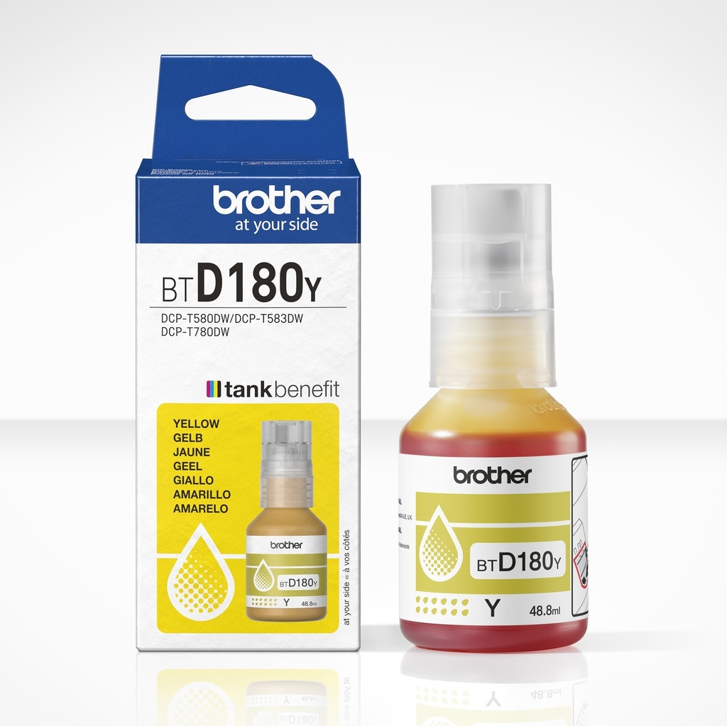 BROTHER BT-D180Y Originele inkt - Geel