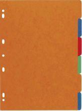 Tussenbladen Nature Future® A4 karton 6-delig gekleurd