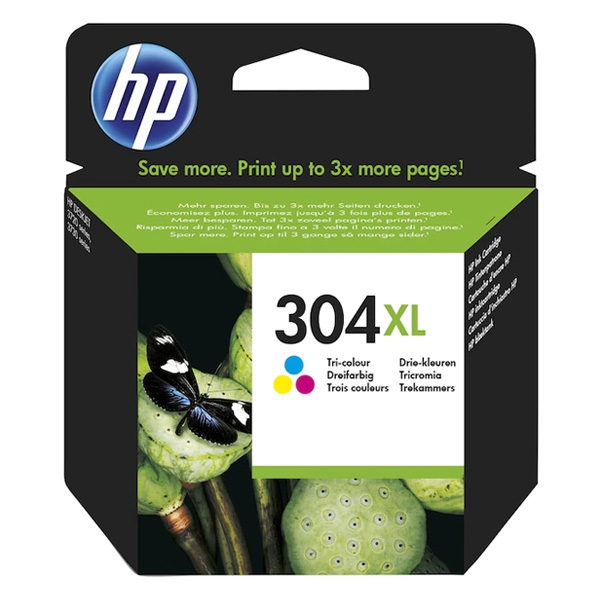 HP 304XL Tri-color Original Ink Cartridge