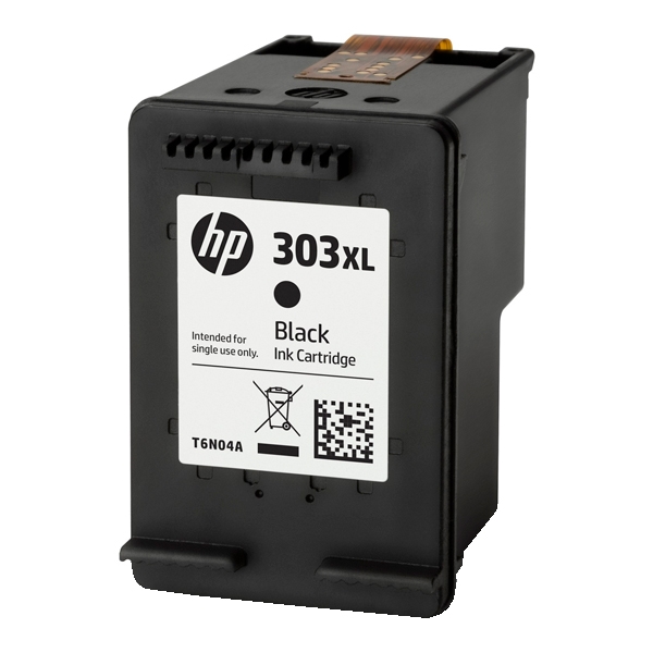 HP 303XL Inkt Cartridge Black, 12ml (600p)