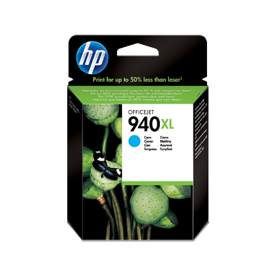 HP 940XL High Yield Cyan Inkt Cartridge 