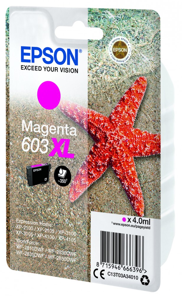 Epson XP2100 High Capacity magenta 603XL (4ml)