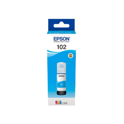 Epson EcoTank 102 Cyaan, 6K Pag., 70ml