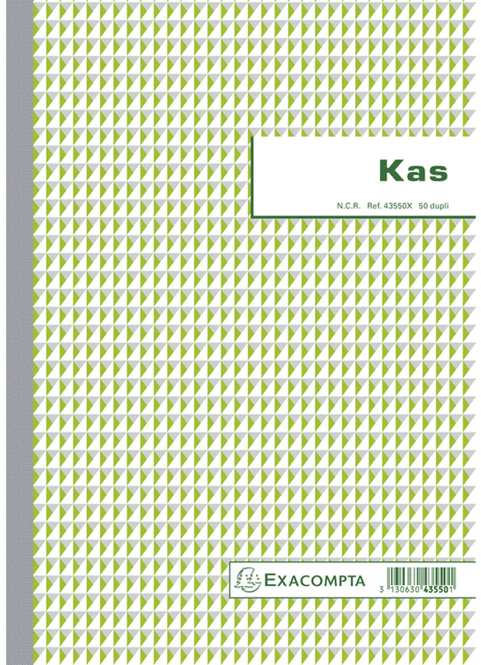 EXACOMPTA Kasboek 297 X 210 Mm, 50 Vel, Doorschrijf