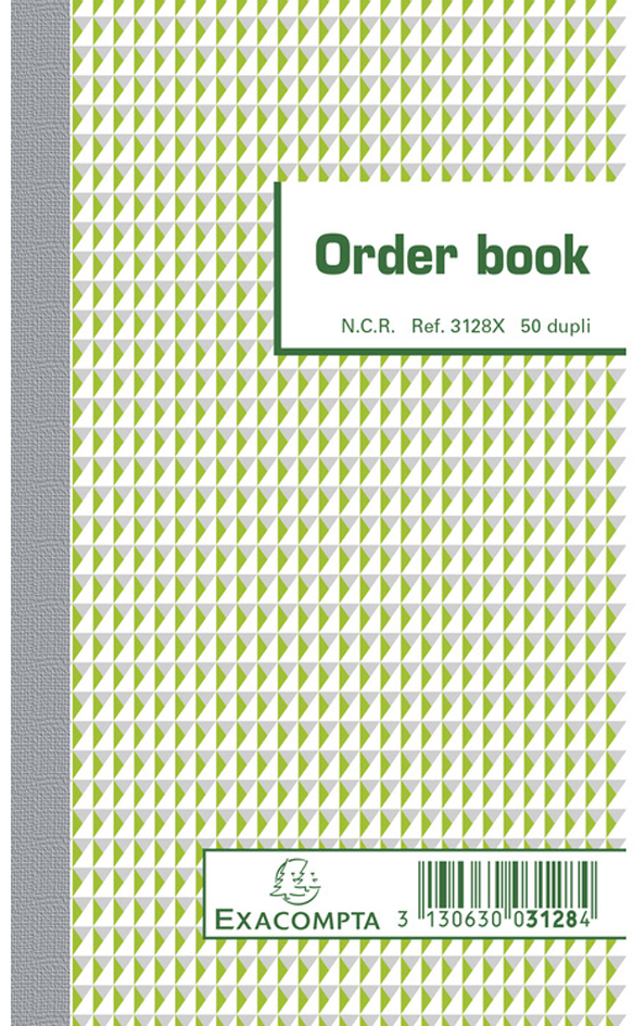 EXACOMPTA Orderbook Gelinieerd 135 X 105 Mm, 50 Vel, DS