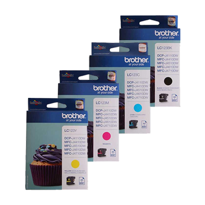 Brother LC-123 C/M/Y/K - Multipack