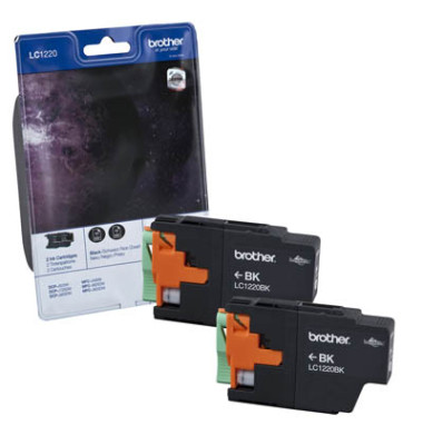 [LC-1220BKBP2] Brother LC-1220BKBP2