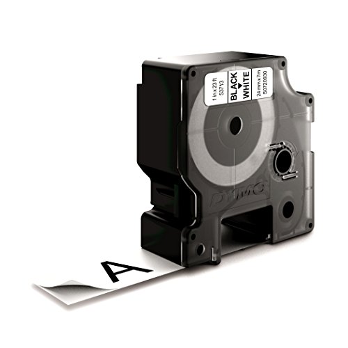 Dymo label black/white 24mm D1