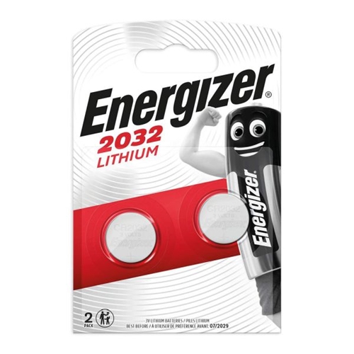 Energizer knoopcel CR2032 - blister 2 stuks