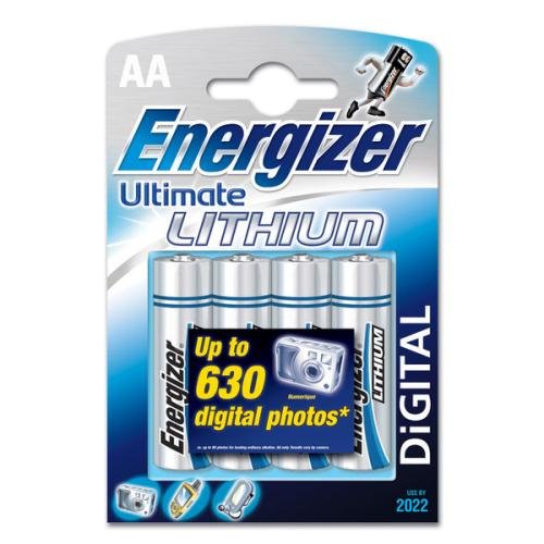 Energizer batterijen Lithium AA - 1.5V