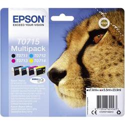 Epson inkcartrigde Multipack T0715  B/C/M/Y