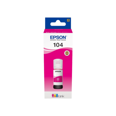 Epson inkt EcoTank 104 Magenta (ET2710) - 65ml/7500p