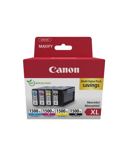 Canon PGI-1500XL Multipack (BK/C/M/Y)