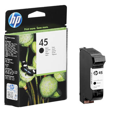 HP 45 Large Black Original Ink Cartridge
