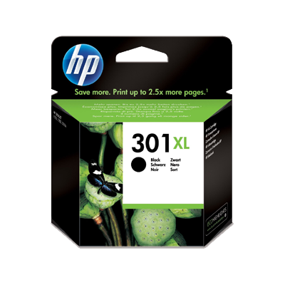 HP Ink Cartridge 301XL Black (430p)
