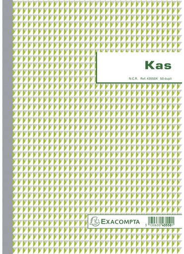 EXACOMPTA Kasboek 297 X 210 mm, 50 Vel, Doorschrijf