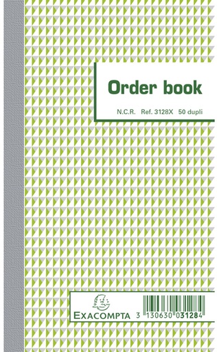 EXACOMPTA Orderbook Gelinieerd 135 X 105 Mm, 50 Vel, DS